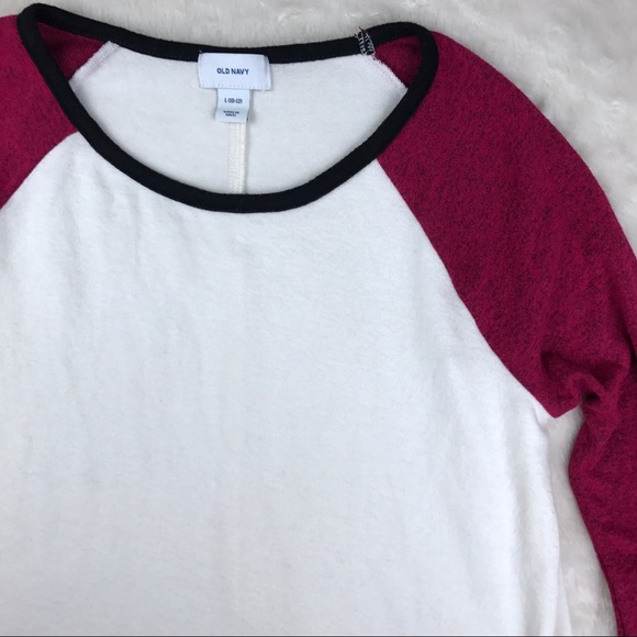 Old Navy Off White Soft Tunic Length Top L 10-12 - Picture 2 of 8